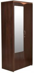 HomeTown Swirl Dual Finish Double Door Wardrobe