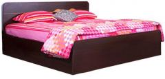 HomeTown Swirl King Size Bed in Dual Finish