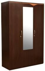 HomeTown Swril 3 Door Wardrobe in Dual Finish