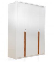 HomeTown UrbanaHighgloss Four Door Wardrobe in White Finish