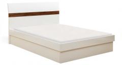 HomeTown UrbanaHighgloss Queen Bed with Hydraulic Storage in White Finish