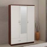 Hometown Utsav Engineered Wood 3 Door Wardrobe