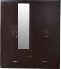 Hometown Utsav Engineered Wood 4 Door Wardrobe