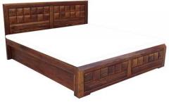 HomeTown Woodrow King Bed with Storage in Honey Colour