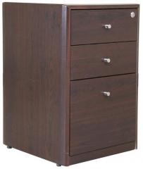 HomeTown Zuri Pedestal Storage in Wenge Colour