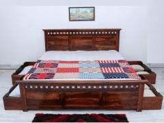 House Of Kuber Special Edition Solid Sheesham Wood Kuber King Bed Solid Wood King NA Bed