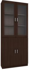 Housefull Bert Two Door Book Case in Oak Finish