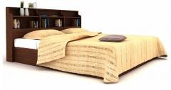 Housefull Calino Queen Bed in Oak Finish