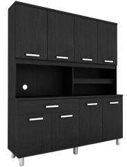 Housefull Era Kitchen Cabinet in Wenge Finish