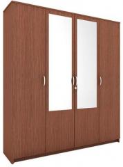 Housefull Jacob Four Door Wardrobe With Drawer N Mirror