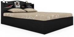 Housefull Jacob Queen Bed in Wenge Finish