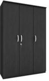 Housefull Malvern Three Door Wardrobe In Black Oak Finish