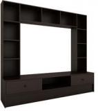 Housefull Mars Wall Unit In Wenge Finish