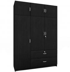 Housefull Remington Three Door Wardrobe in Wenge Finish