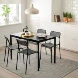 Ikea Tareo Metal 4 Seater Dining Set