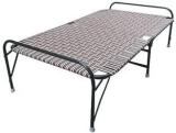 India Wood Mart Folding Bed For Sleeping Double Size 6 Leg Support Round Bed Multicolor. Engineered Wood Single Bed