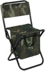 Iris Folding Chair, Portable Camping Chair with Storage Bag for Fishing Hiking Picnic Outdoor & Cafeteria Stool