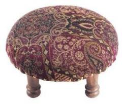 Jaipurtextilehub Solid Wood Standard Ottoman