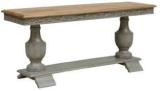 Jeeso Mango Wood Console Table For Living Room Solid Wood Console Table