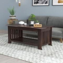 Jh Decore Sheesham Wood Coffee/Center Table |Finish: Walnut | Solid Wood Coffee Table