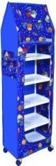 Jialto Collapsible Wardrobe 6 Shelve PVC Collapsible Wardrobe