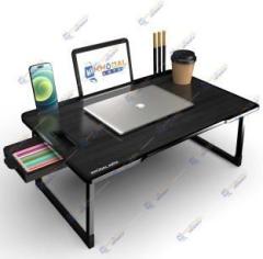 Khodal Arth US BIDING BLACK COATED Engineered Wood Study Table