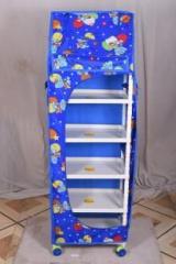 Kids Care WARDROBE PLASTIC Polyester Collapsible Wardrobe