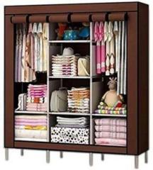 Kids Zoo 6+2 Portable Wardrobe for Storage Carbon Steel Collapsible Wardrobe