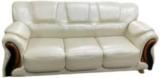 Kkr Steel Furrnitre Leather 3 Seater Sofa