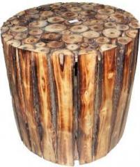 Krishak Solid Wood Bar Stool