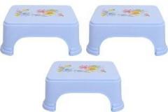 Kuber Industries Plastic 3 Pcs rectangular Bathroom Patla/Stool CTKTC1957 Stool