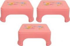 Kuber Industries Plastic 3 Pcs rectangular Bathroom Patla/Stool CTKTC1959 Stool