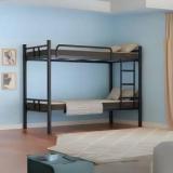 Lakecity Group Albania Black Metal Bunk Bed