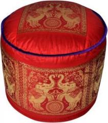 Lal Haveli Fabric Pouf