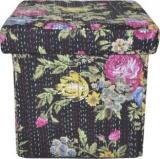 Lal Haveli Solid Wood Cube Ottoman