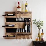 Lifestyle Furniture Wooden Wine Rack