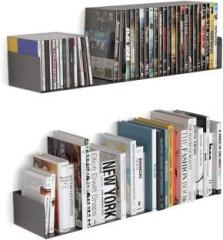 Livzing Metal Open Book Shelf