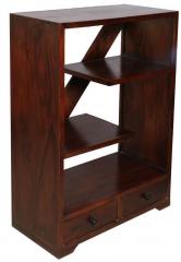 LocVille Binomy Book Shelve in Mahogany finish