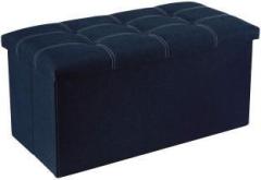 Lufarp Leather Cube Ottoman