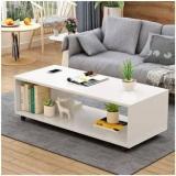 Lukzer DIY Engineered Wood Coffee Table