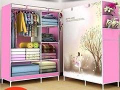 Lukzer Micro Fiber Collapsible Wardrobe