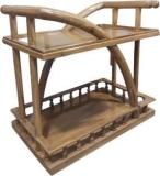 Lumber Casa TEAK WOOD BAR TROLLEY Solid Wood Bar Trolley