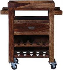 Made Wood Solid Wood Bar Trolley