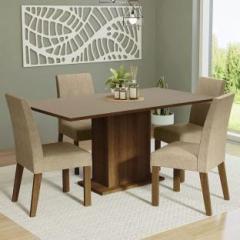 Madesa Dining Room Keila Engineered Wood 4 Seater Dining Set