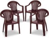 Maharaja 9002 King for Home, Office | Comfortable | ArmRest | Bearing Capacity upto 200Kg Plastic Outdoor Chair