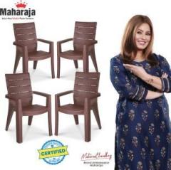 Maharaja Crown for Home, Office | Comfortable | Bearing Capacity upto 200Kg Plastic Outdoor Chair