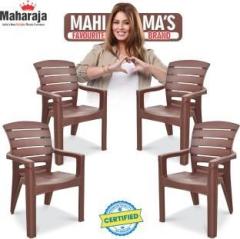 Maharaja Singham 101 for Home, Office | Comfortable, ArmRest | Bearing Capacity upto 200Kg Plastic Outdoor Chair