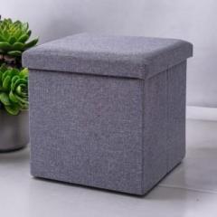 Maitri Fabric Cube Ottoman