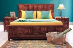 Mamata Wood Decor Sheesham Wood King Size Bed With Box Storage|Bed|Double Bed Solid Wood King Box Bed