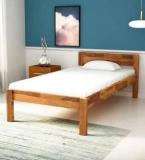 Mamata Wood Decor Solid Sheesham Wood Single Size Bed for Bedroom | Cot for Hotel & Living room Solid Wood Single Bed